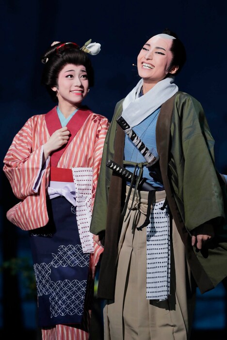 「幕末ロマン『壬生義士伝』」より。(c)宝塚歌劇団 (c)宝塚クリエイティブアーツ