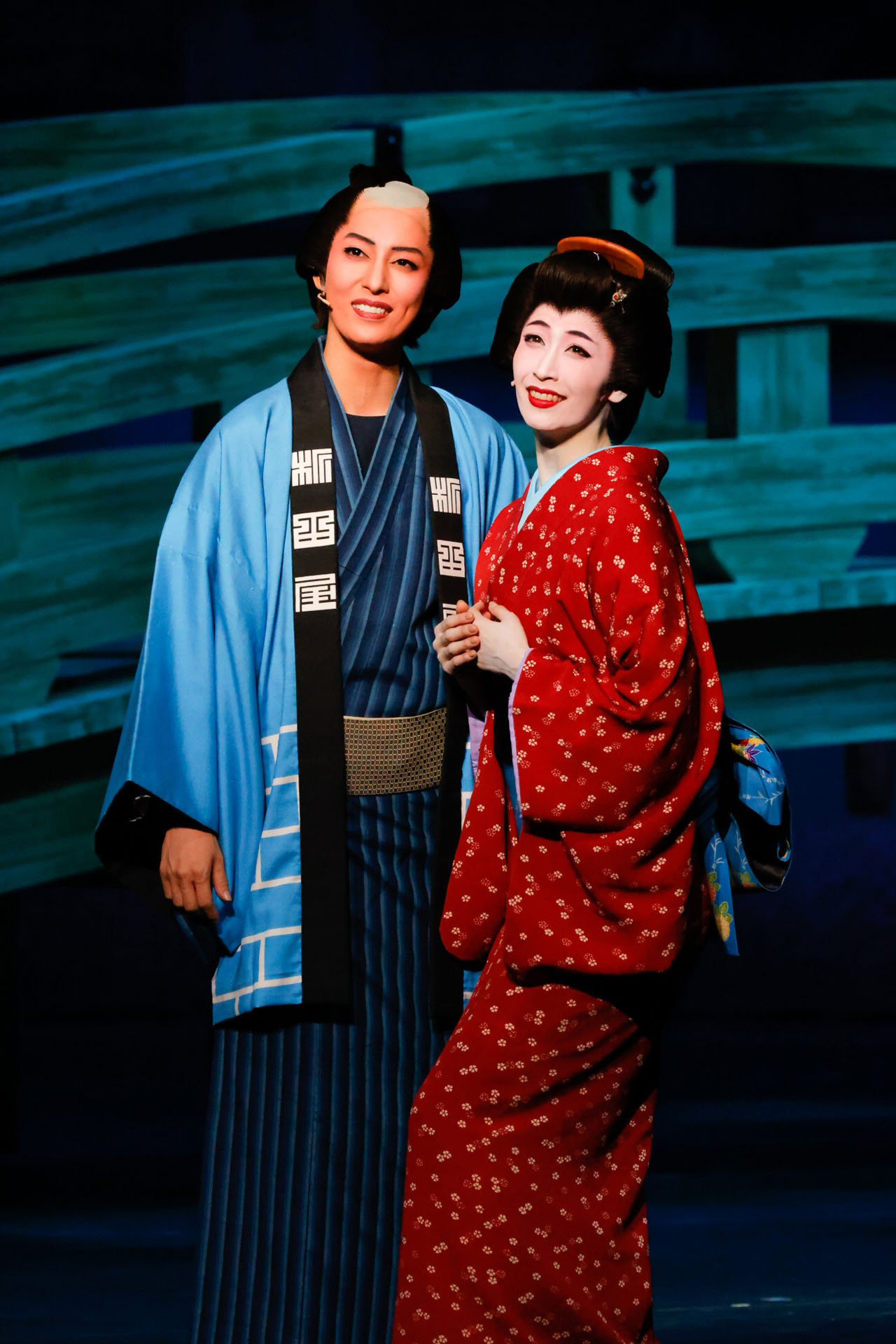 宝塚歌劇月組「江戸切絵『川霧の橋』ー山本周五郎作『柳橋物語』『ひとでなし』よりー」より。