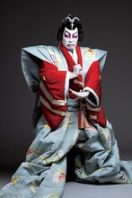 坂東巳之助扮する曽我五郎。(c)松竹