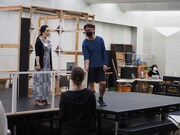 全国共同制作オペラ「團伊玖磨 / 歌劇『夕鶴』（新演出）」稽古の様子。