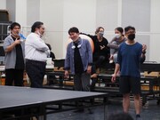 全国共同制作オペラ「團伊玖磨 / 歌劇『夕鶴』（新演出）」稽古の様子。