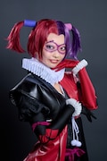 安藤美桜扮するハーレイ・クイン。