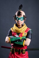 中村慧扮するロビン。