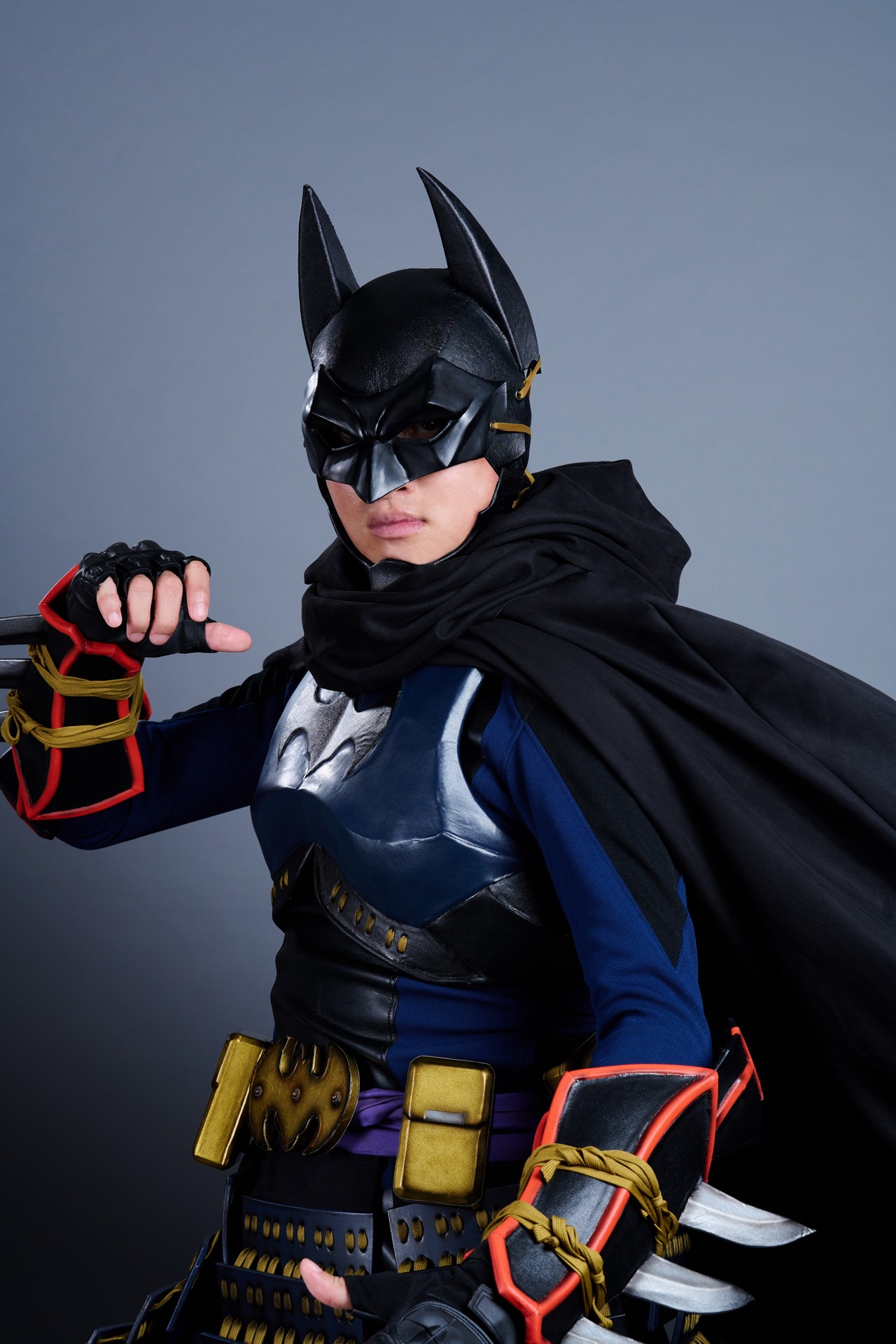 澤田拓郎扮するバットマン。