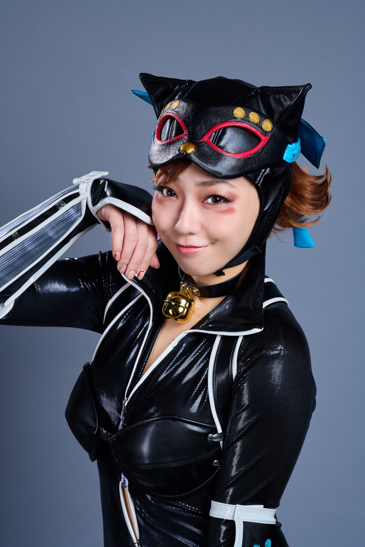 平野茜子扮するキャットウーマン。