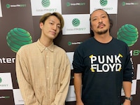 左から森田美勇人、新羅慎二。