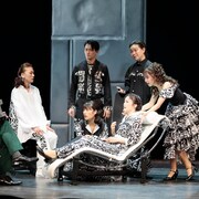 彩吹真央「役者冥利に尽きる役」、“五重人格”のヒロイン描く「五番目のサリー」幕開け