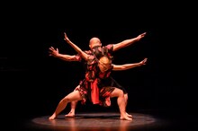 きたまり / KIKIKIKIKIKI「老花夜想（ノクターン）」より。（撮影：阿部章仁）