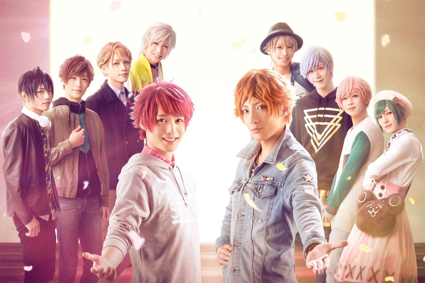 映画「MANKAI MOVIE『A3!』～SPRING&SUMMER～」ビジュアル