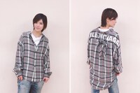 BALENCIAGAのボウタイシャツを、アレンジを効かせて。