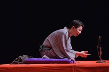 「柳家三三 三夜×三席」より。（撮影：橘蓮二）