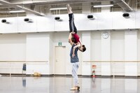 東京バレエ団「かぐや姫」第1幕 世界初演の公開リハーサルより。（撮影：松橋晶子）