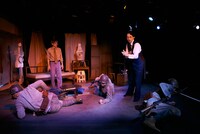 劇団印象-indian elephant- 第27回公演「藤田嗣治～白い暗闇～」より。（撮影：菅原康太）