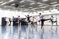 東京バレエ団「かぐや姫」第1幕 世界初演の公開リハーサルより。（撮影：松橋晶子）