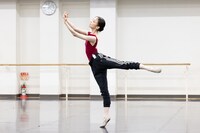 東京バレエ団「かぐや姫」第1幕 世界初演の公開リハーサルより。（撮影：松橋晶子）