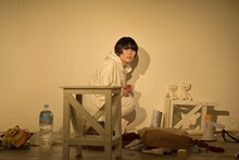 うさぎの喘ギ 第1回ビルドアップ公演「いみいみ」中筋和調の出演回より。