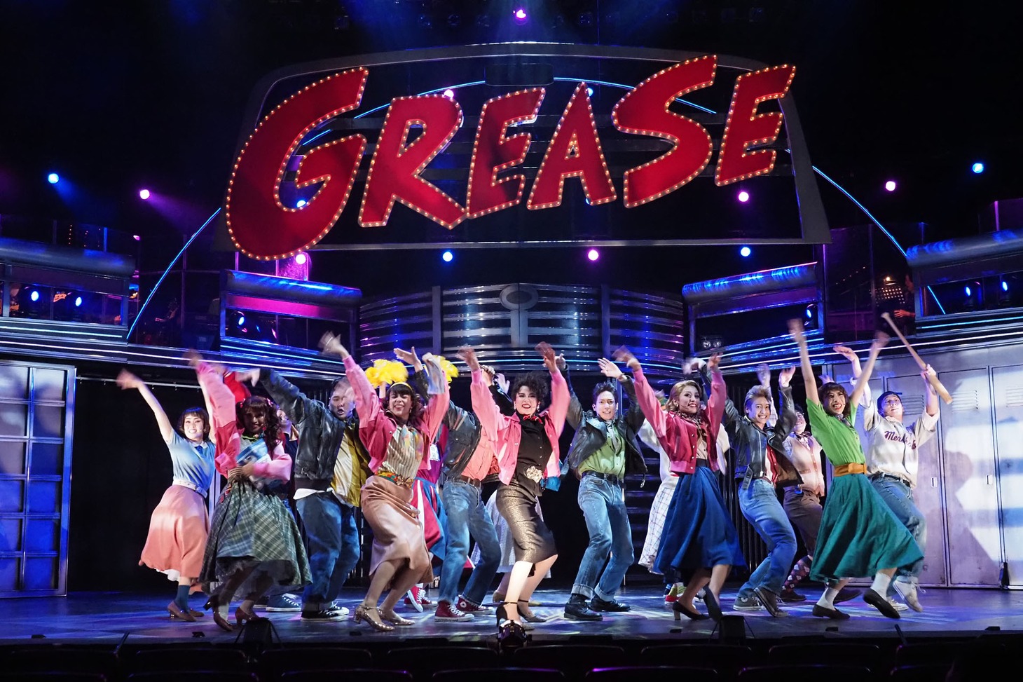 ミュージカル「GREASE」より。