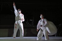 高校生と創る演劇「ミライハ」公開稽古より。