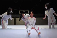 高校生と創る演劇「ミライハ」公開稽古より。