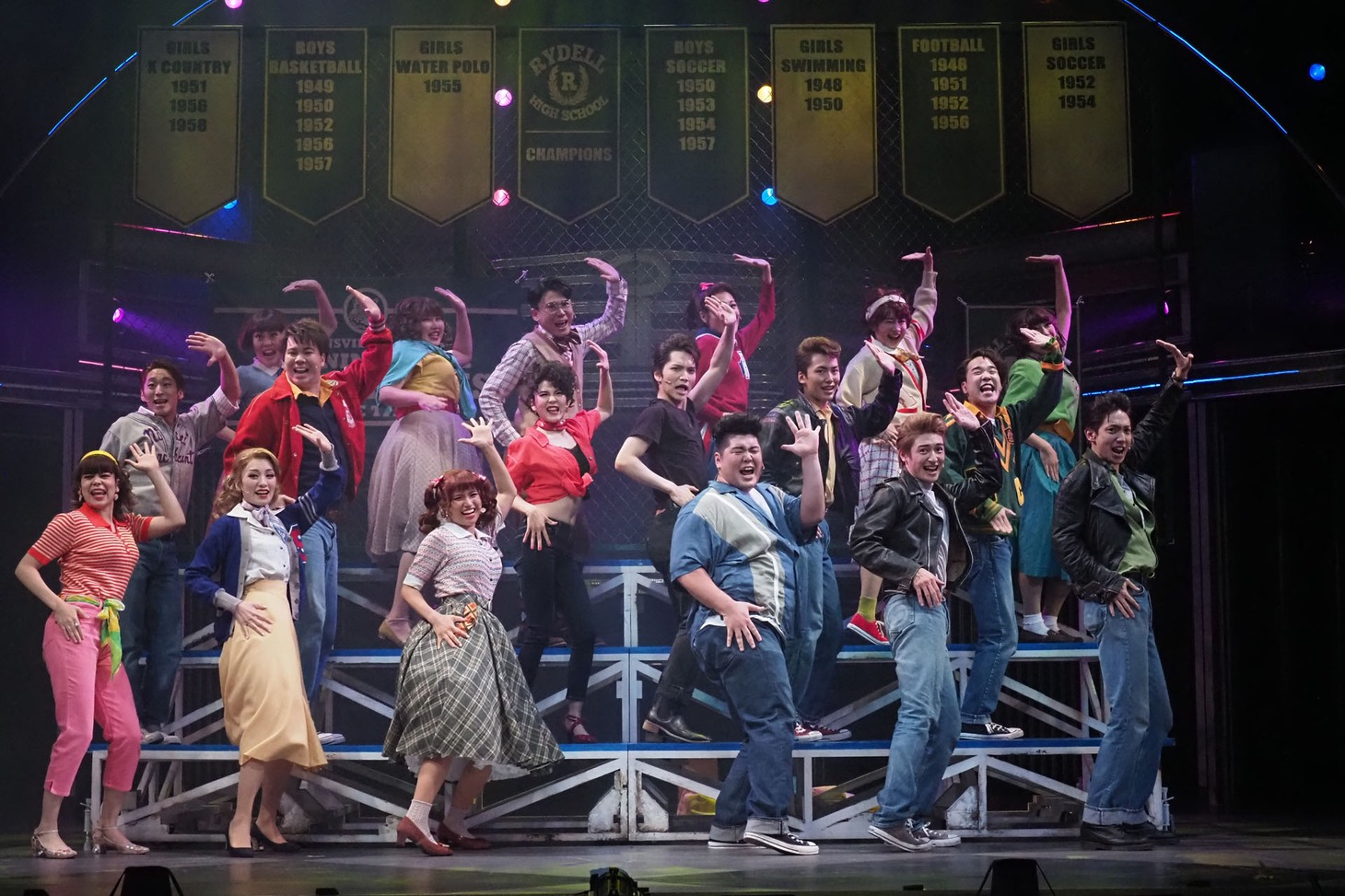 ミュージカル「GREASE」より。