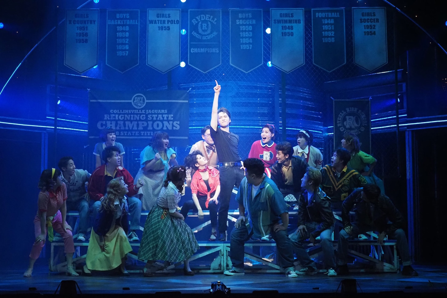 ミュージカル「GREASE」より。