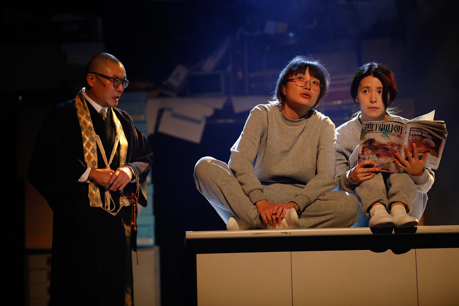 あやめ十八番 第13回公演「音楽劇 百夜車」より。