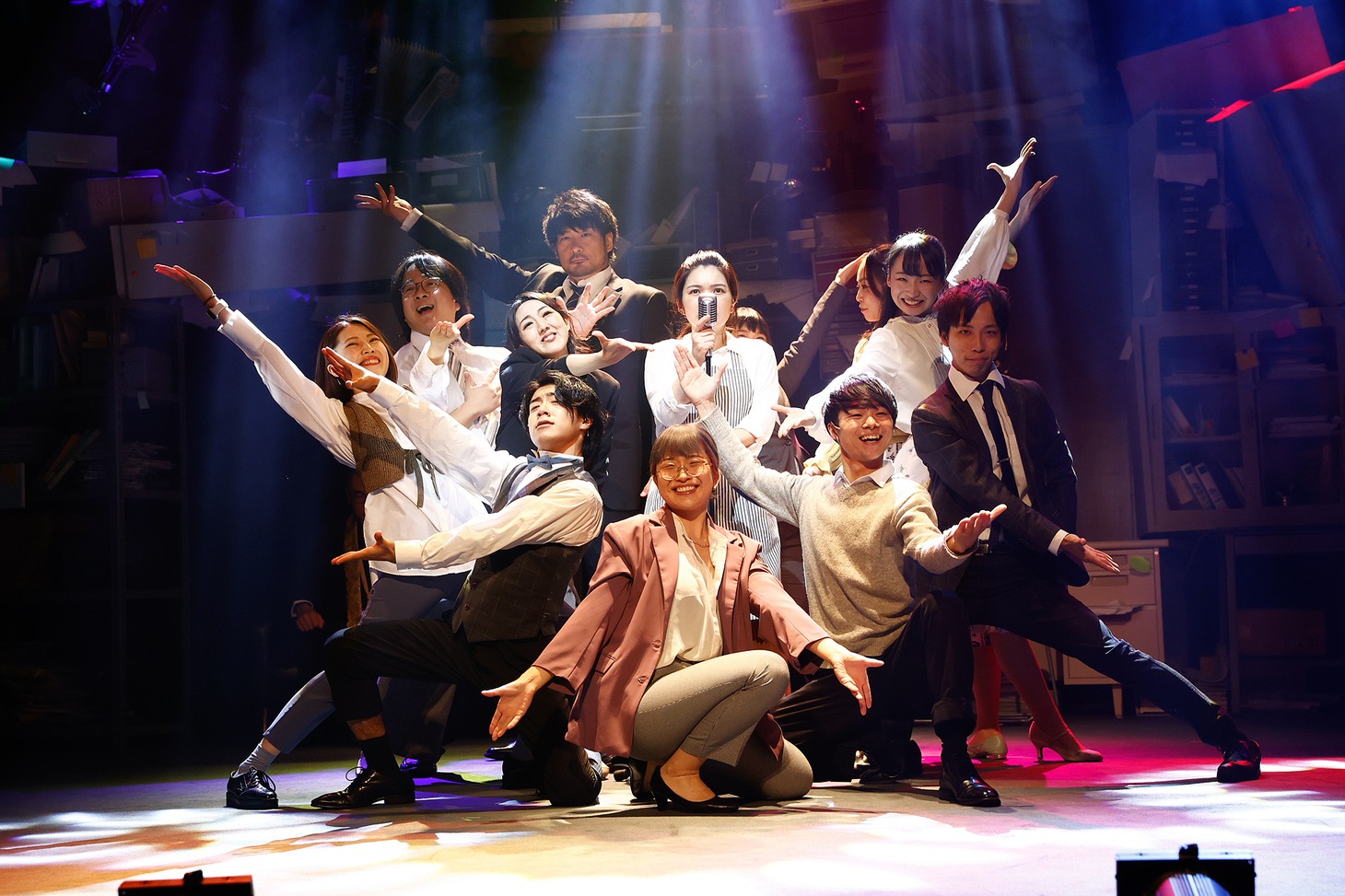 あやめ十八番 第13回公演「音楽劇 百夜車」より。