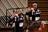 鼓童創立40周年 第2弾 鼓童×東京交響楽団「いのち」より。（撮影：岡本隆史）