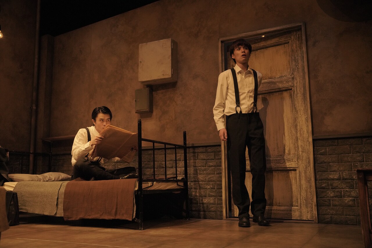 大野瑞生＆横田龍儀が殺し屋に扮する不条理劇、TAAC「ダムウェイター」スタート