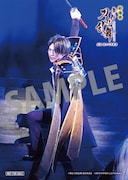 へし切長谷部のステージショット フォトカード。