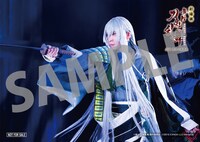 江雪左文字のステージショット フォトカード。