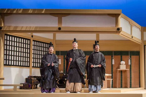 京都劇場プロデュース THE ROB CARLTON KYOTO「藤原HINOMOTO-The Squad Announcement-」より。（撮影：今西徹）