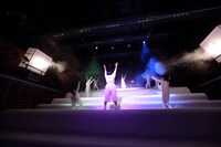 高校生と創る演劇「ミライハ」より。（撮影：伊藤華織）