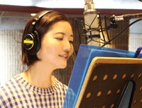 レコーディング中の壮一帆。