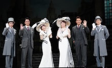 左から前山剛久、寺脇康文、神田沙也加、朝夏まなと、別所哲也、寺西拓人。（写真提供：東宝演劇部）