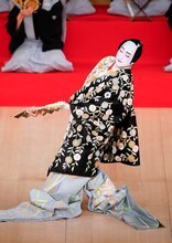 「新古演劇十種の内 身替座禅」より、片岡仁左衛門扮する山蔭右京。(c)松竹