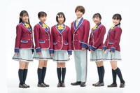 左から内田未来、平田空、井手柚花、高橋真佳把、新藤愛音、小野夢実。