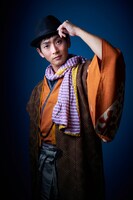 風間庸平扮する勝海舟。