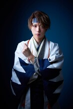 松井勇歩扮する沖田総司。