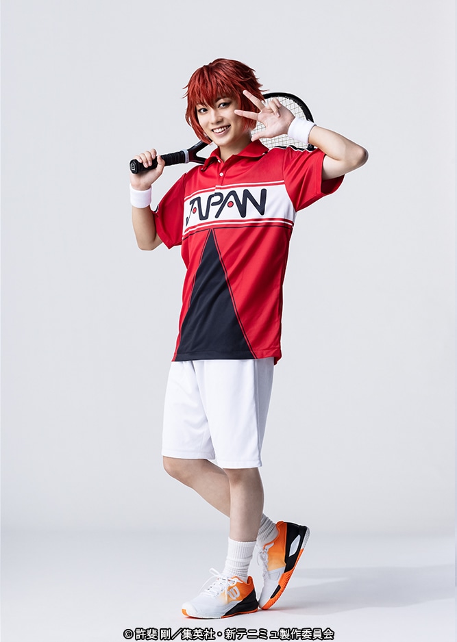 川本光貴扮する丸井ブン太。