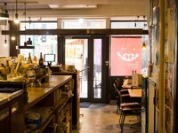うさぎ庵「トカトントン」の会場となった radi cafe apartment。(c)松原豊