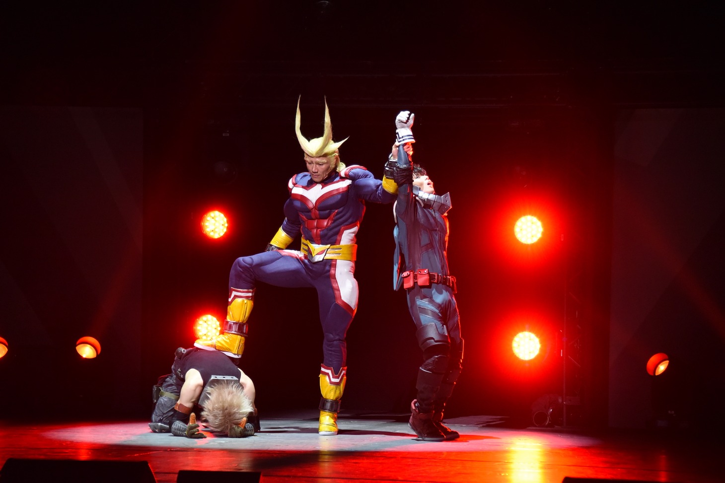「『僕のヒーローアカデミア』The “Ultra” Stage 本物の英雄 PLUS ULTRA ver.」公開ゲネプロより。