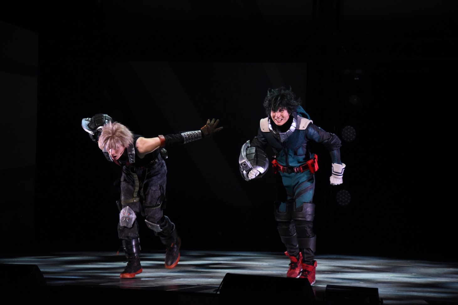 「『僕のヒーローアカデミア』The “Ultra” Stage 本物の英雄 PLUS ULTRA ver.」公開ゲネプロより。