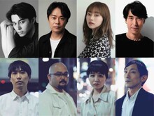 上段左から東出昌大、尾上寛之、前田悠雅、村上航。下段左から丸山港都、草野峻平、笹本志穂、川名幸宏。