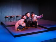 三匹と三羽「野良犬」より。