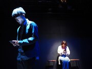 三匹と三羽「野良犬」より。