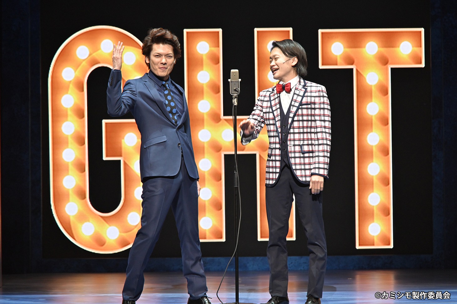 舞台「あいつが上手で下手が僕で」より。