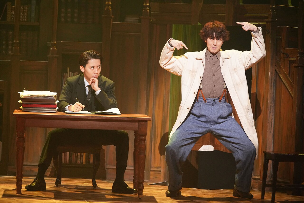 ミュージカル「ストーリー・オブ・マイ・ライフ」太田基裕・牧島輝ペア公演より。（撮影：田中亜紀）