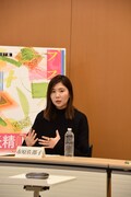 レパートリーの創造 市原佐都子 / Q「妖精の問題 デラックス」取材会より。市原佐都子。