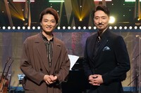 左から井上芳雄、岡幸二郎。